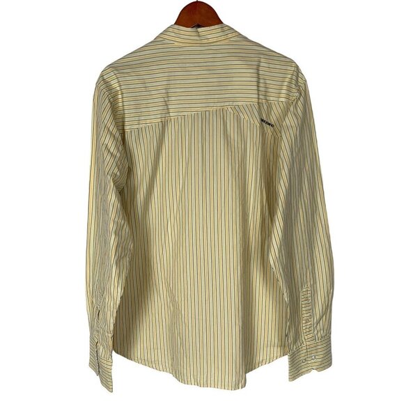 Redsand Y2K 100% Cotton Butter Yellow Button Down Shirt Mens Size XL - Picture 2 of 4